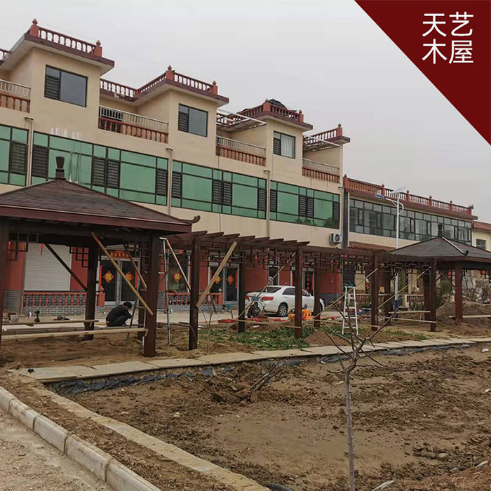 仿古長(zhǎng)廊