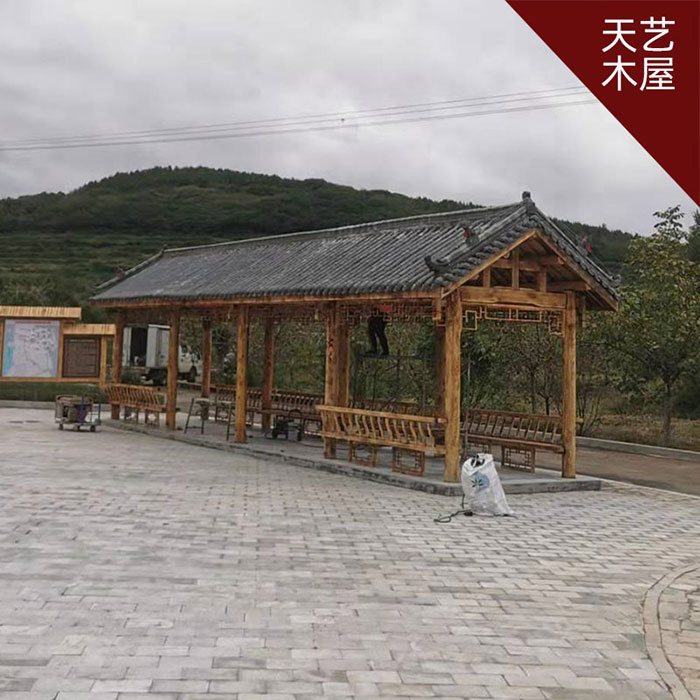 仿古長(zhǎng)廊